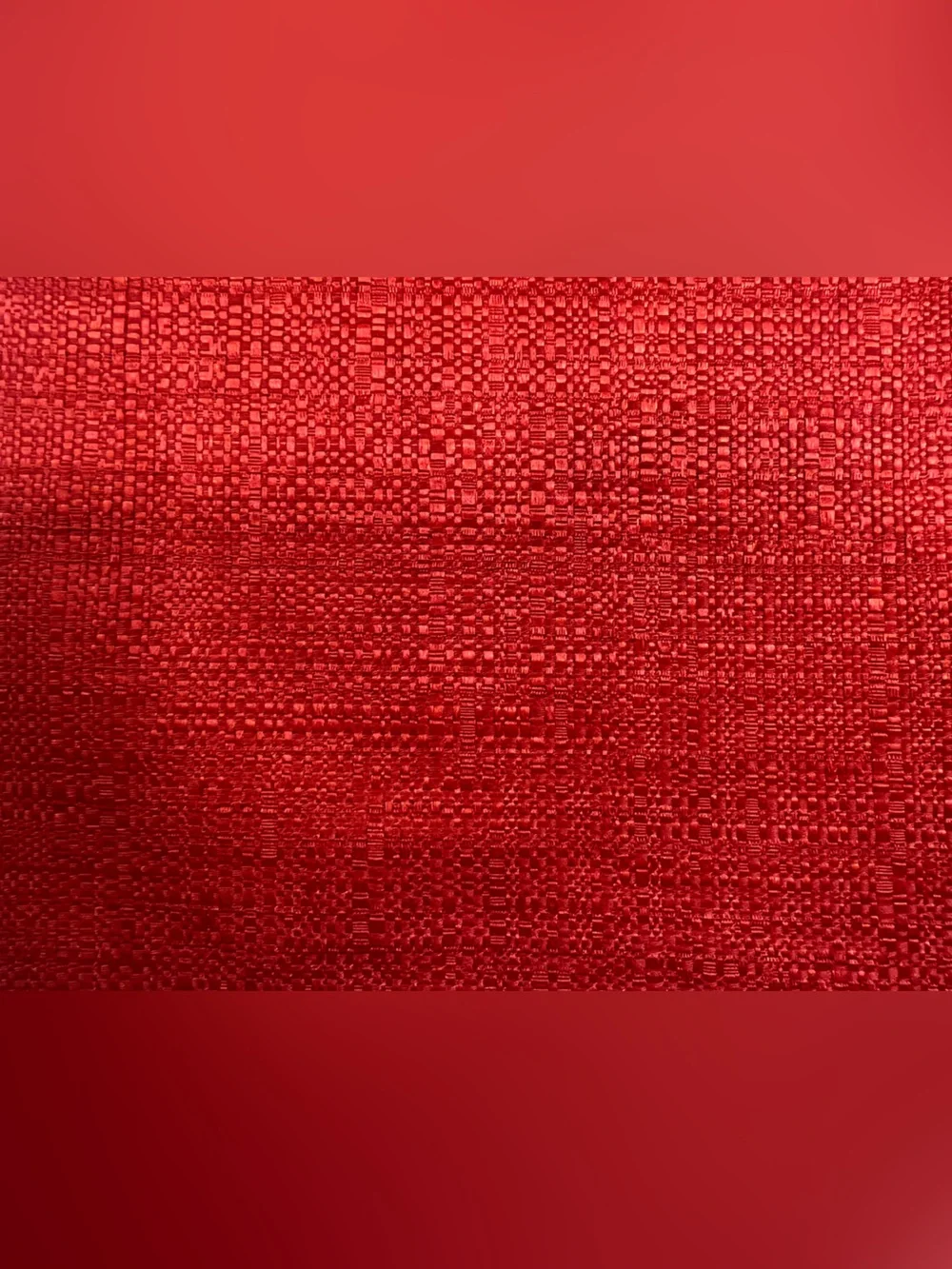 Set of 3 Red Elegant Placemats Great Condition 19
